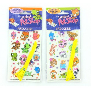 Calcoman&iacute;as / Adhesivos Littlest Pet Shop (24 uds.)