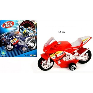 GRAN MOTO DEPORTIVA DE FRICCIÓN EN CARTÓN (12 uds.)