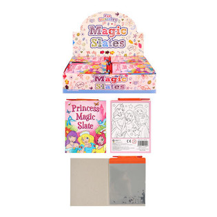 Libretas de Pizarra M&aacute;gica para Dibujo &ndash; Modelo: Princesa en Expositor (144 uds.)