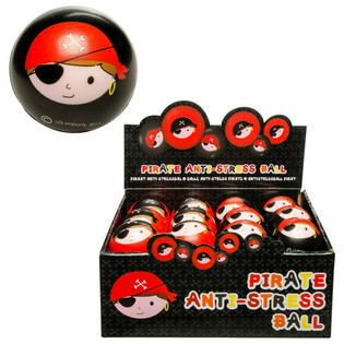 PELOTA ANTI-ESTRÉS PIRATA (12 Uds.)
