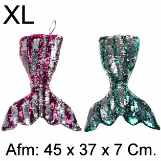 Cojín de Cola de Sirena de Peluche XL - 45 cm - Colores Mix (4 uds.)