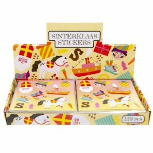 Pegatinas Divertidas - Modelo: Sinterklaas / San Nicolás (120 ud.)