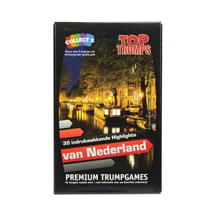 JUEGO DE CARTAS TOP TRUMPS PREMIUM HOLANDA (12 uds.)